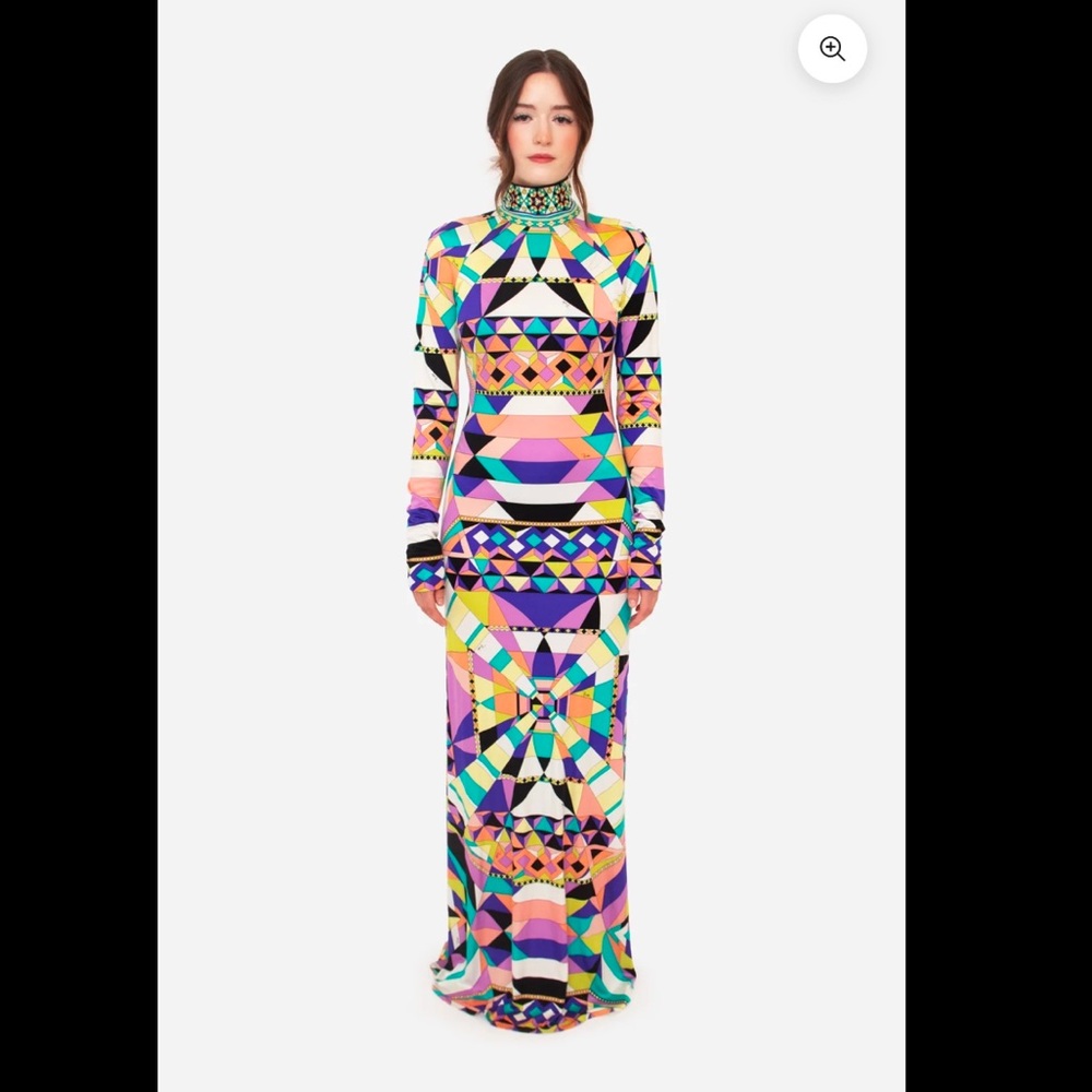 Emilio pucci kaleidoscope dress